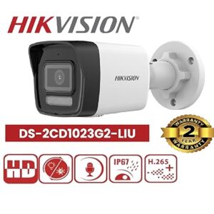 HIKVISION 2 MP Wireless 1080P Smart Hybrid Light Outdoor Bullet Network IP CCTV Camera