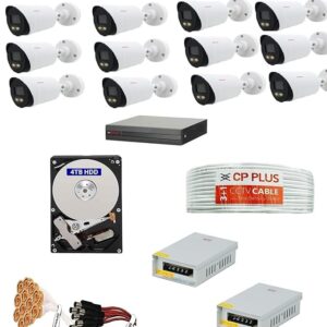 CP PLUS 1080p Full HD 16 Camera Combo Set