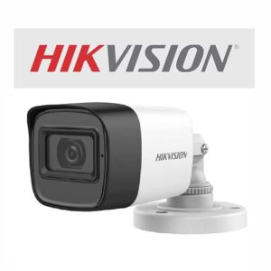 HIKVISION 2MP Outdoor Bullet Wired CCTV 1080p Camera [DS-2CE1AD0T-ITP/ECO] for 2MP & above DVR, White